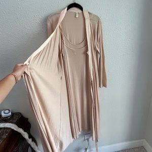 Dress and Sweater pink 
Glam Cashmere 
dress size: Medium 
sweater size: large